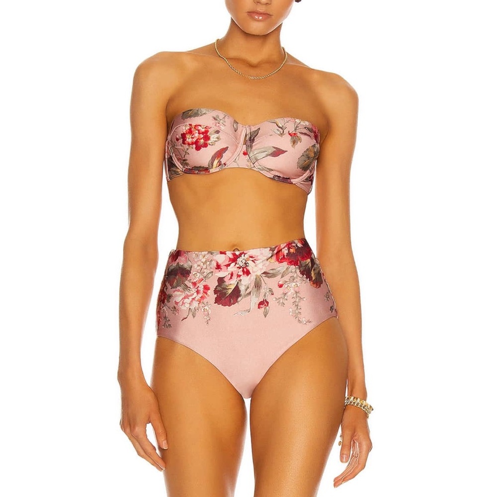 ZIMMERMANN Cassia Floral Bikini Bottom - Picture 2 of 13